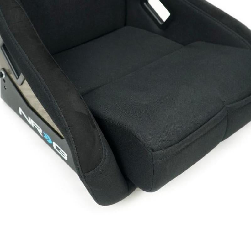 NRG Carbon Fiber Bucket Seat - Large (RSC-302CF/GD)