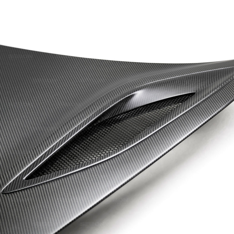 Seibon 2017-2018 Acura NSX OEM-style Dry Carbon Hood - photo 5
