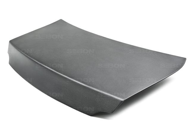 Seibon 2009-2012 Nissan GT-R R35 OEM Dry Carbon Fiber Trunk/Hatch (NO Spoiler Holes)