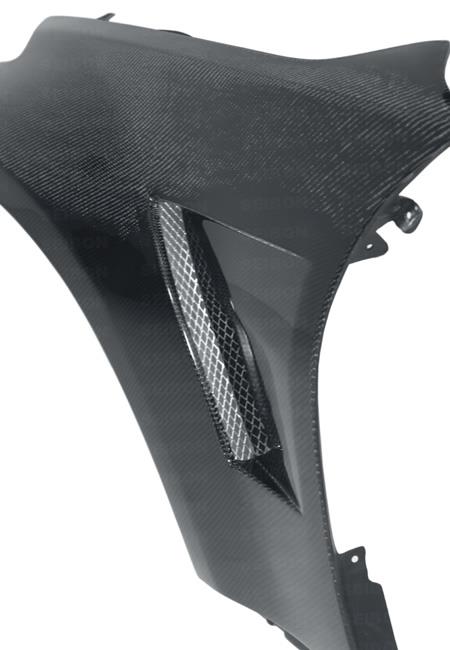 Seibon 2002-2008 Nissan 350Z 10mm Wider Carbon Fiber Fenders - photo 4