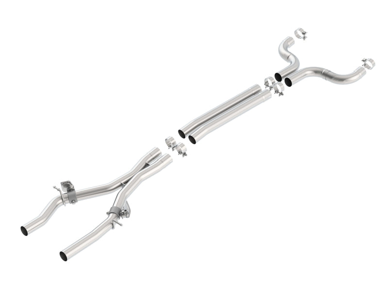 Borla 2016 Camaro SS 6.2L V8 X-Pipe with Mid Pipes with AFM Valves