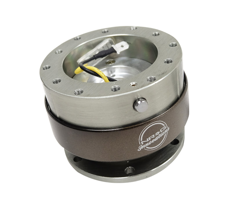 NRG Quick Release Gen 2.0 - Gunmetal Body / Titanium Chrome Ring (SRK-200GM) - photo 3