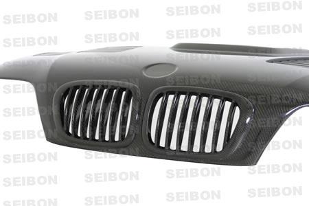 Seibon 2001-2005 BMW E46 M3 GT-R Style Carbon Fiber Hood - photo 2