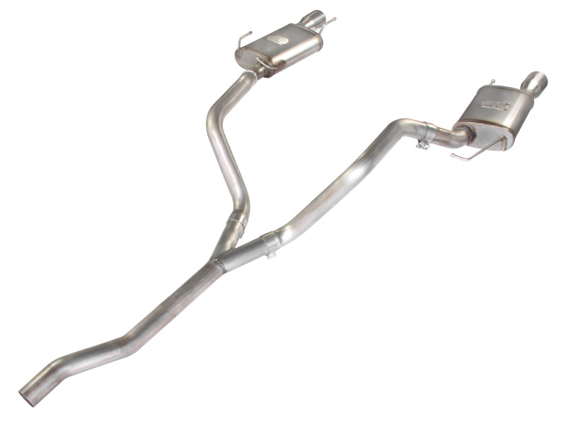 aFe MACH Force-Xp 2005-2009 Ford Mustang V6 4.0L 2-1/2in. 409 Stainless Steel Cat-Back Exhaust - photo 3