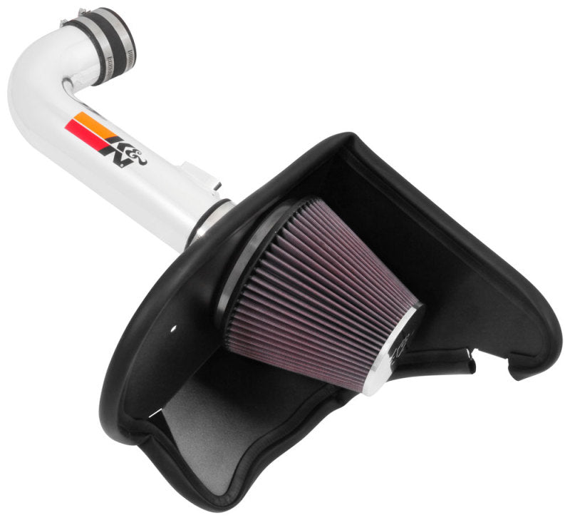 K&N 2016-2017 Chevy Camaro 3.6L Silver Typhoon Short Ram Intake (knn69-4535TP) - photo 4