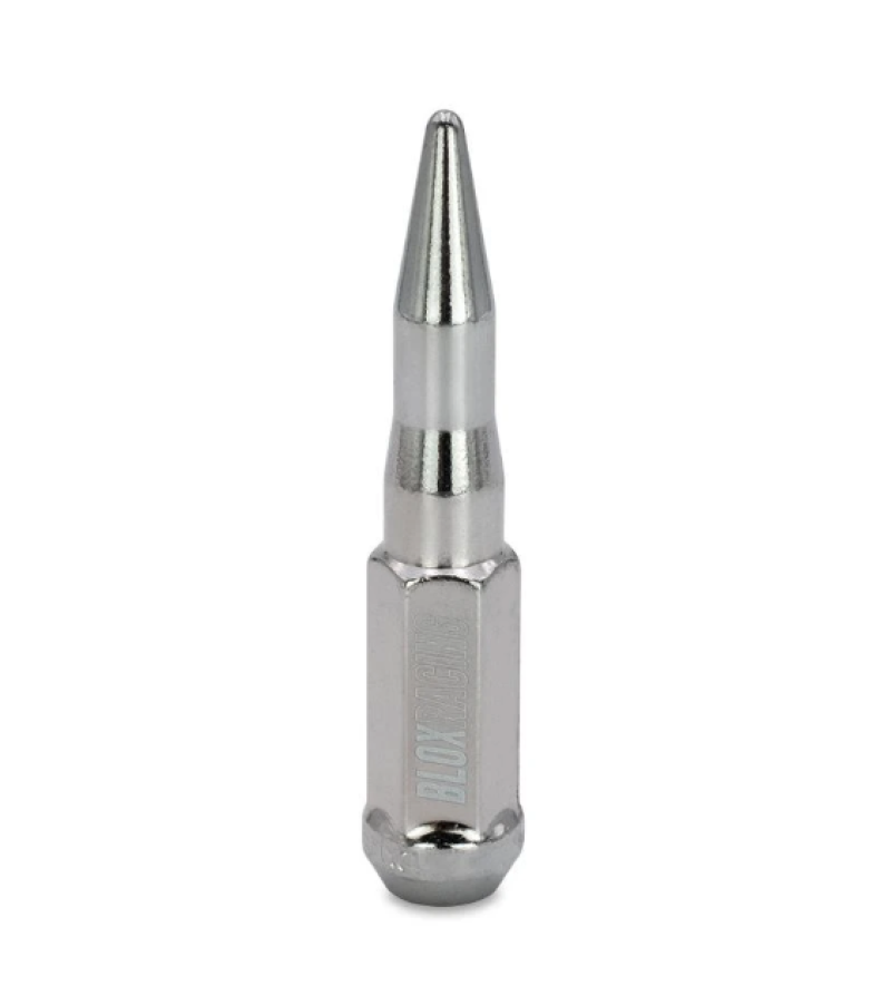 BLOX Racing Spike Forged Lug Nuts - Chrome - 12x1.50 - Single (BXAC-00160-SP)