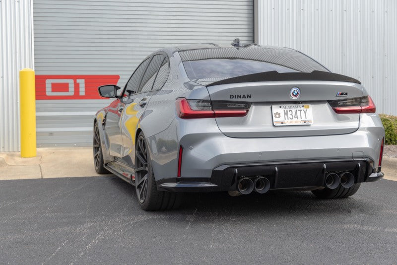 Dinan 2021-2027 BMW M3/M4 (G80/G82/G83) Valved Axle-Back Exhaust System - Polished Tips - photo 6