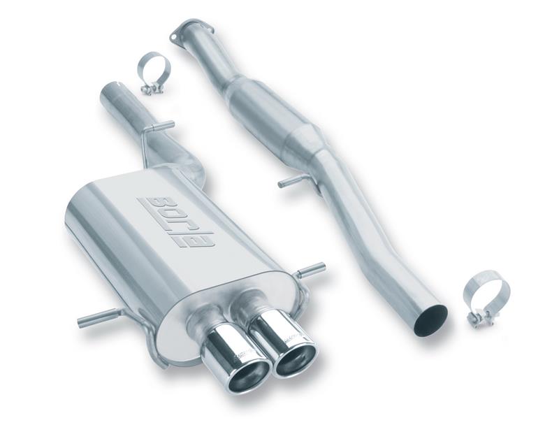 Borla 2002-2007 WRX Twin Tip Hush Cat-Back Exhaust - photo 4