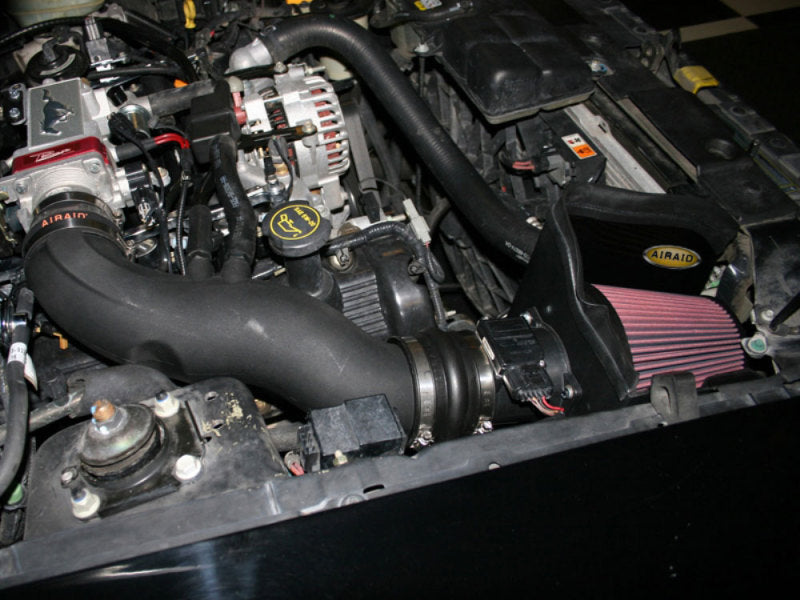 Airaid 1999-2004 Mustang GT MXP Intake System w/ Tube (Dry / Red Media) (air451-204) - photo 2