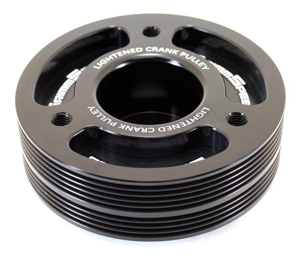 GrimmSpeed Subaru Black Lightweight Crank Pulley