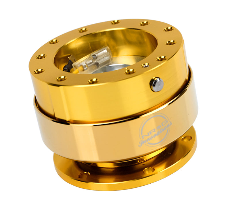 NRG Quick Release - Gold Body/Chrome Gold Ring (SRK-200CG)