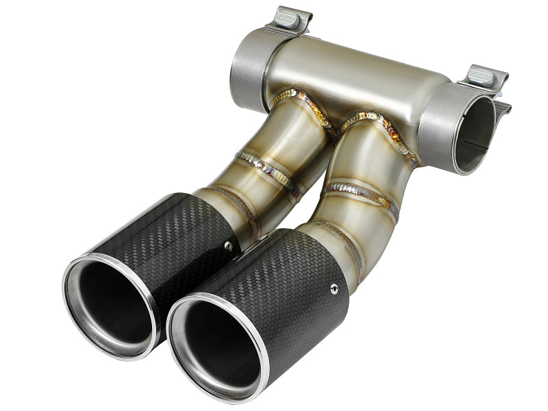 aFe Power 2013-2014 Porsche Cayman S / Boxster S Carbon Fiber Exhaust Tip Upgrade - photo 2