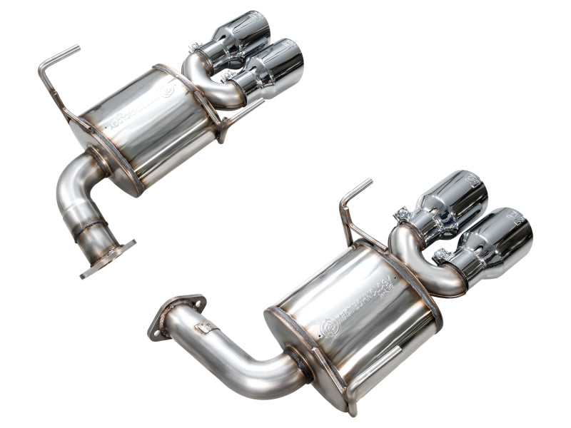 AWE Tuning 2022-2025 Subaru VB WRX Touring Edition Axle-Back Exhaust - Chrome Silver Tips - photo 5