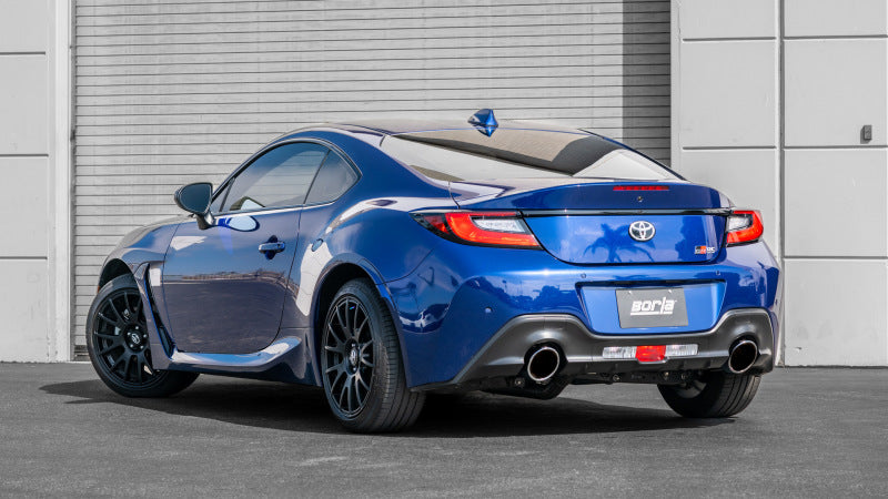 Borla 2022-2023 Subaru BRZ/Toyota GR86 2.4L RWD AT/MT ATAK Cat-Back Exhaust - Polished Tips - photo 3
