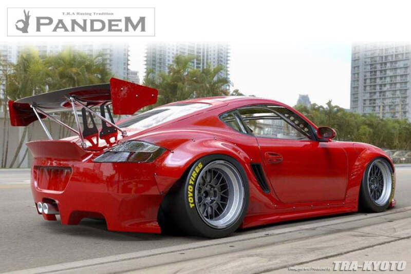 GReddy 2005-2008 Porsche Cayman (987.1) Rocket Bunny Full Wide-Body Aero Kit w/o Wing - photo 8