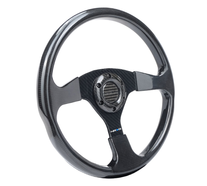 NRG Carbon Fiber Steering Wheel 350mm (ST-012CF) - photo 2
