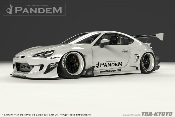 GReddy 2013-2020 Pandem V3 Aero Kit for Toyota 86 / Scion FR-S / Subaru BRZ (without Wings) - photo 3