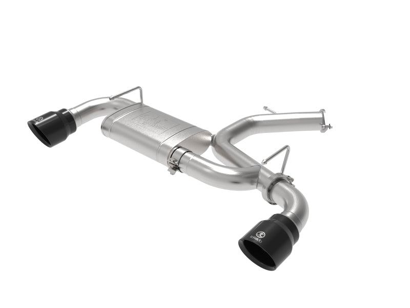 aFe Takeda Exhaust Axle-Back 2019-2020 Hyundai Veloster N 304 Stainless Steel Black Dual Tips Exhaust - photo 2
