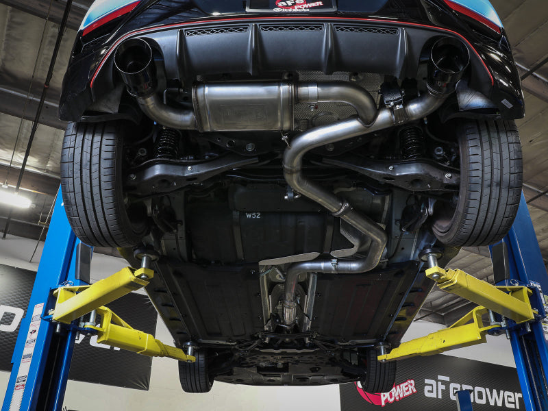 aFe Hyundai Veloster N 2021-2022 L4-2.0L Takeda Cat-Back Exhaust System - Black Tips - photo 6