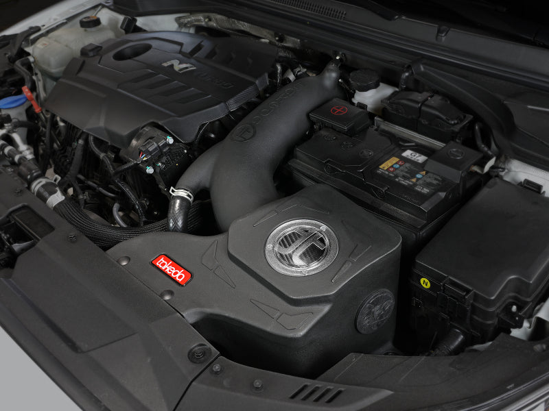 aFe Takeda Momentum Cold Air Intake System w/Pro DRY S Filter Hyundai Veloster N 2019-2020 (afe56-70021D) - photo 9