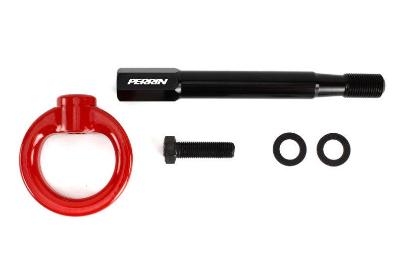 Perrin 08-14 Subaru WRX/STI (Sedan) / 20-25 Outback All Models Tow Hook Kit (Rear) - Red (PSP-BDY-251RD) - photo 4