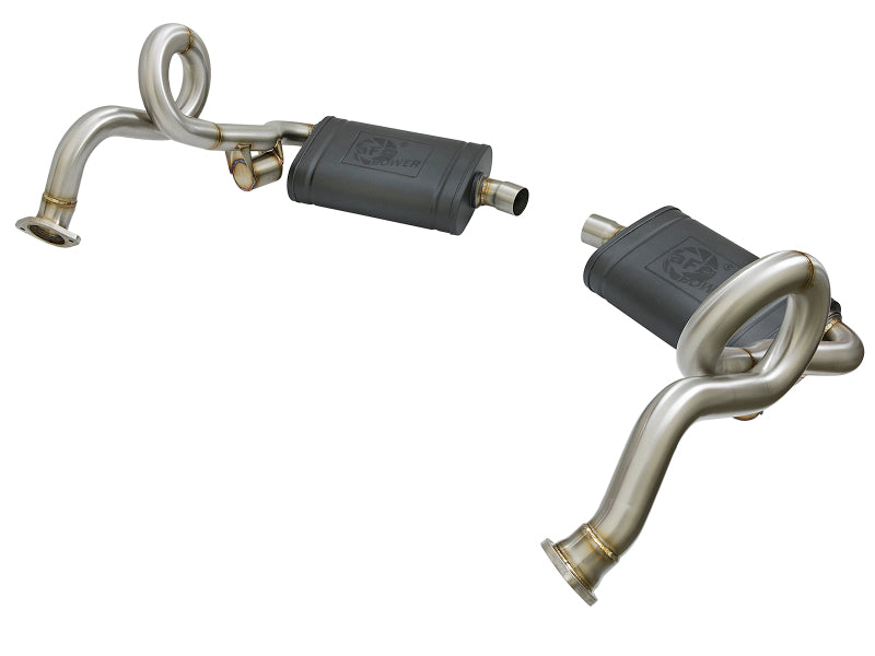 aFe MACH Force-Xp 2013-2015 Porsche Cayman S/Boxster S (981) H6-3.4L 2-2.5in. SS Cat-Back Exhaust System - photo 3