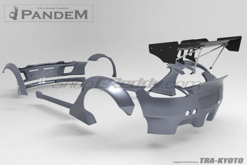 GReddy Pandem RB 2009-2012 Porsche Cayman Complete Wide Body Aero Kit WITH WING - photo 4