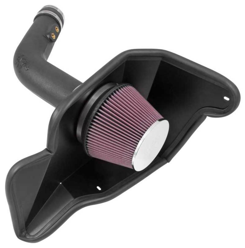 K&N 2015-2017 Ford Mustang 3.7L V6 F/I Performance Intake Kit (knn57-2594) - photo 5