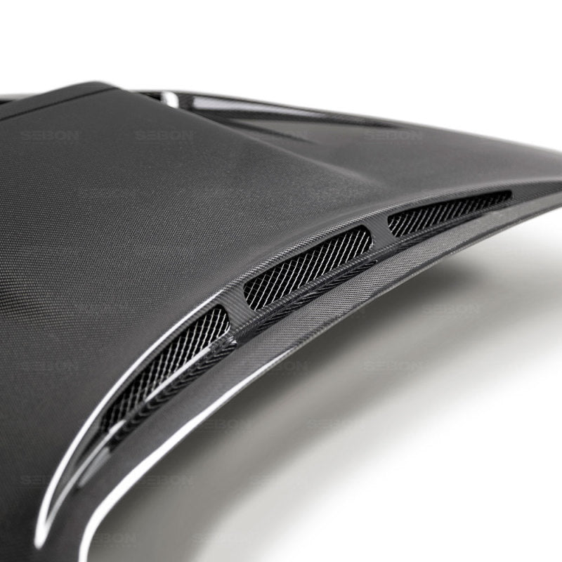 Seibon 2015+ Subaru WRX/STI VS-Style Carbon Fiber Hood - photo 6