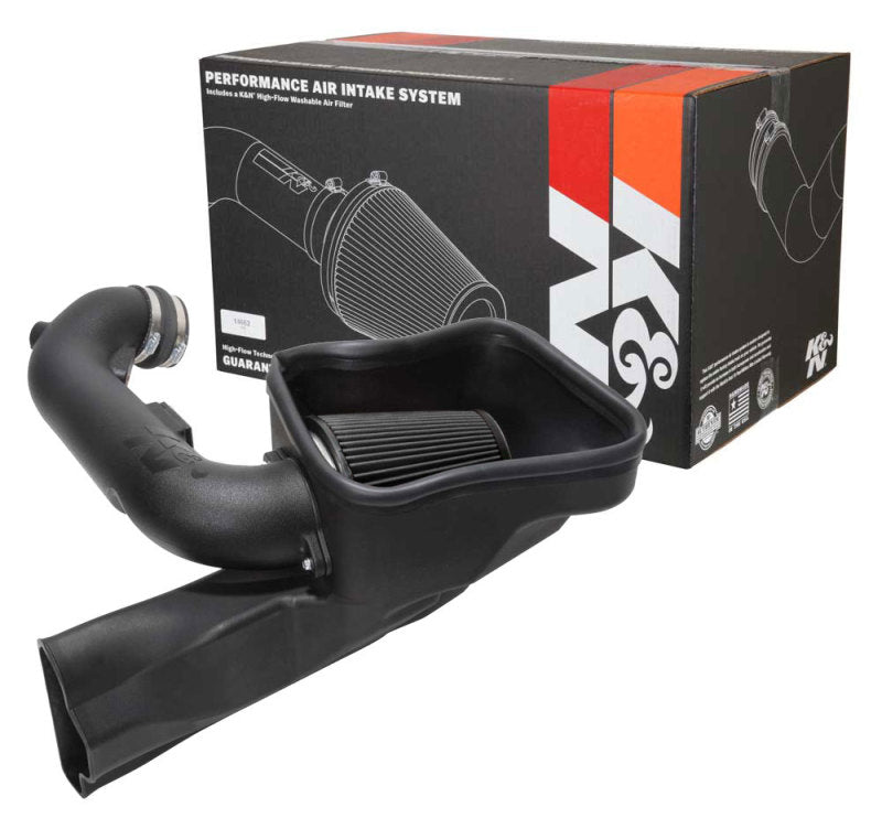 K&N 2018-2023 Ford Mustang GT 5.0L V8 F/I DRYFLOW Performance Air Intake System (knn30-2605) - photo 6