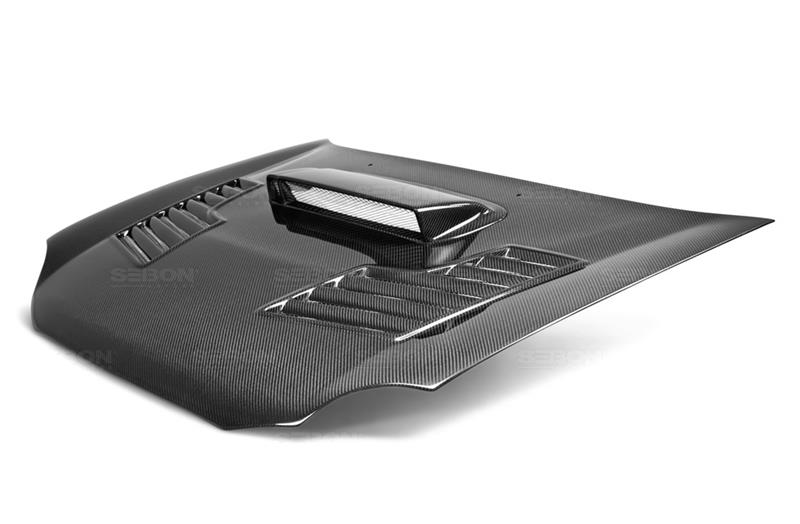 Seibon 2002-2003 Subaru WRX CWII Carbon Fiber Hood - photo 3