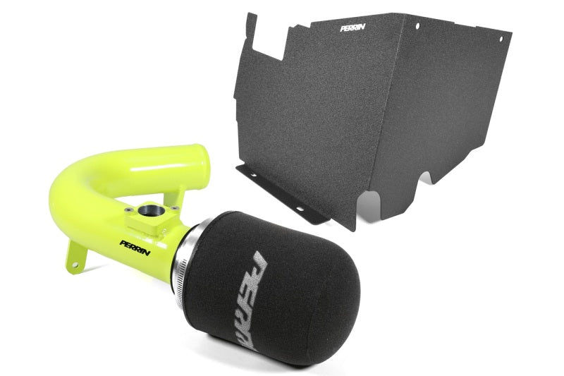 Perrin Performance 2022-2026 Subaru WRX Cold Air Intake w/Heatshield - Neon Yellow (perPSP-INT-328NY) - photo 5