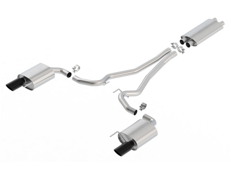 Borla 2015-2017 Ford Mustang GT 5.0L AT/MT Cat-Back Exhaust - photo 2