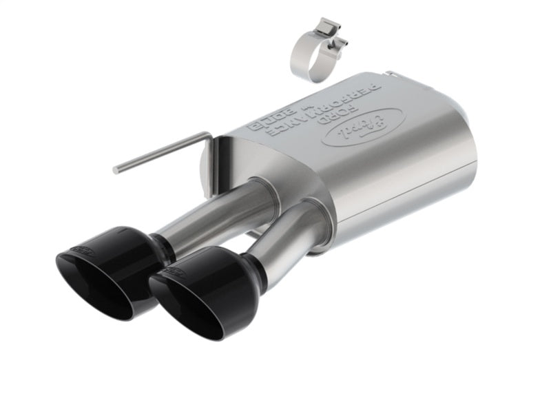 Ford Racing 2024 Mustang 5.0L Extreme Non-Active Cat-Back Exhaust with Valance - Black Tip - photo 3