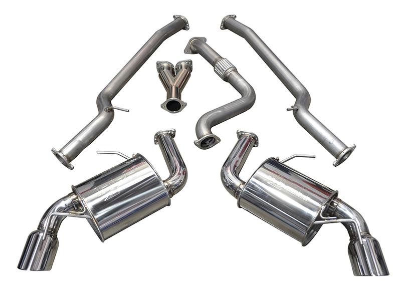Injen 2016-2020 Chevrolet Camaro 2.0L 4 Cyl Full 3in Cat-Back Stainless Steel Exhaust with SS Flanges & Y Pipe - photo 4