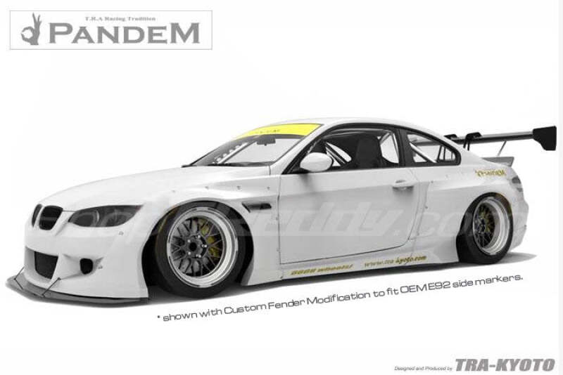 GReddy Pandem 2008-2013 BMW M3 (E92) Full Rocket Bunny Wide-Body Aero Kit w/ Ducktail Wing - photo 6