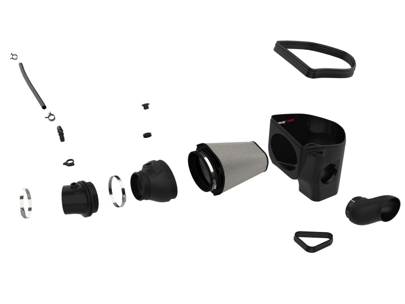 aFe 2019-2023 Dodge Challenger Hellcat V8-6.2L Magnum FORCE Stage2 Cold Air Intake System w/Pro DRY S (afe54-13076D) - photo 2