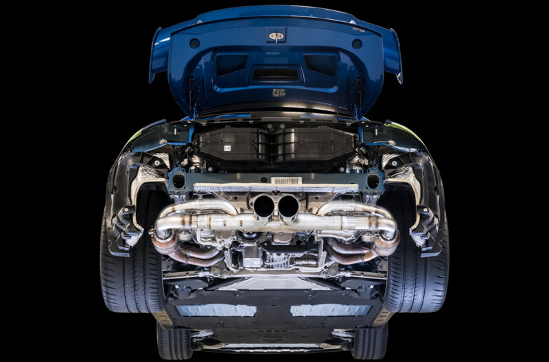 AWE Tuning Porsche 991 GT3 / RS SwitchPath Exhaust - Chrome Silver Tips - photo 3