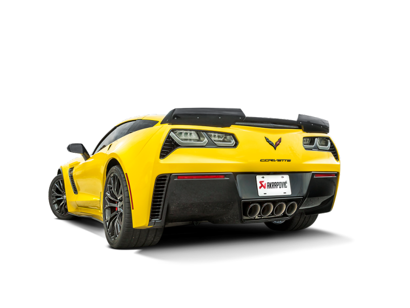Akrapovic 2014-2017 Chevrolet Corvette Z06 (C7) Slip-On Line (Titanium) with Carbon Tips - photo 5