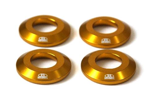 BLOX Racing Honda S2000 Racing Differential Collar Kit - Silver