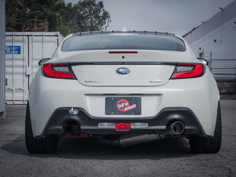 aFe 2013-2022 Toyota GR86/FR-S/BRZ H4-2.0L/2.4L Takeda 3in 304 Stainless Steel Cat-Back Exhaust System with Brushed Tip - photo 5