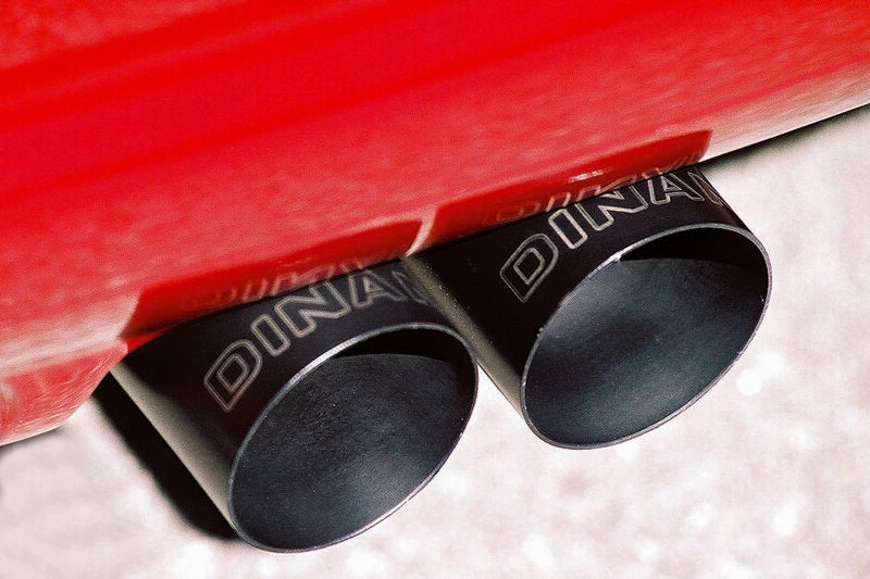 Dinan 2001-2006 BMW M3 (E46) Free Flow Axle-Back Exhaust - Black Tips - photo 3