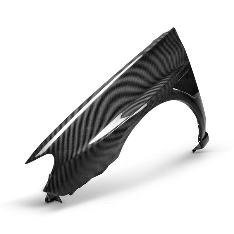 Seibon 2006-2007 Subaru WRX/STI (Sedan Only) 10mm Wider Carbon Fiber Fenders - photo 2