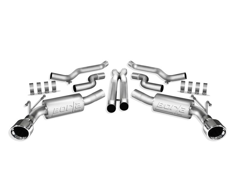 Borla 2010-2013 Chevrolet Camaro SS 6.2L 8cyl Aggressive Cat-Back Exhaust - photo 4