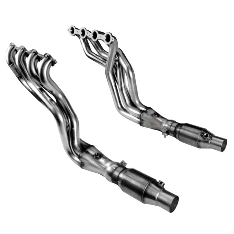 Kooks Headers 2010-2014 Chevrolet Camaro SS LS3/L99/ 6.2L 1 7/8in x 3in Stainless Steel LT Headers Inc 3in x 2 1/2in Green Catted - photo 2