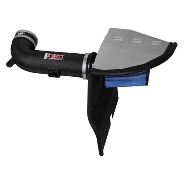 Injen 2010 Camaro 6.2L V8 Wrinkle Black Power-Flow Short Ram Air Intake System (injPF7016WB) - photo 3