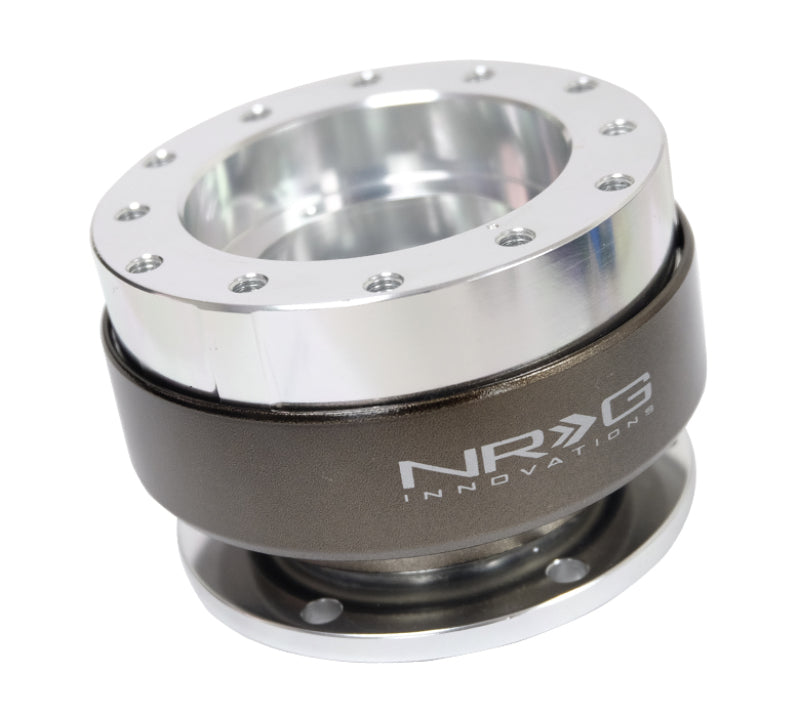 NRG Quick Release Gen 2.0 - Silver Body / Chrome Ring SFI Spec 42.1 (SRK-200-1SL)