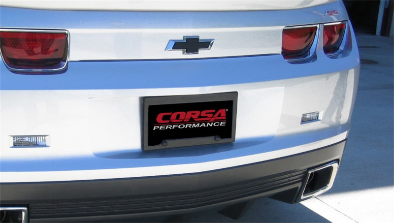 CORSA Performance 2011-2013 Chevrolet Camaro SS 6.2L V8 Manual Xtreme 3in Cat-Back (No Tips Uses Factory Bezels) - photo 5