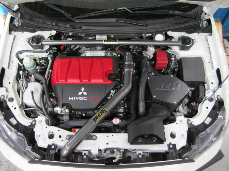 AEM 2008-2014 Mitsubishi Lancer Evolution X 2.0L Cold Air Intake (aem21-678C) - photo 2