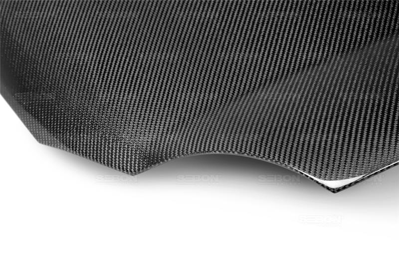 Seibon 2002-2003 Subaru WRX OEM Carbon Fiber Hood - photo 5